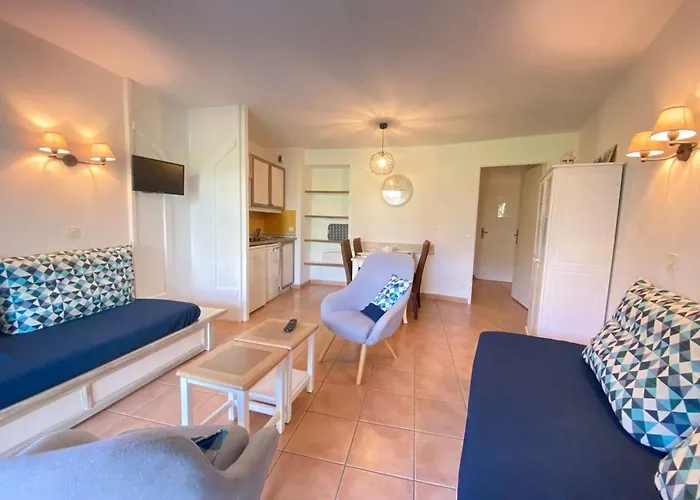 T2 Avec Piscine A 300m De La - 3 Couchages, Parking Et Balcon Meuble - Fr-1-245-34 Apartment *